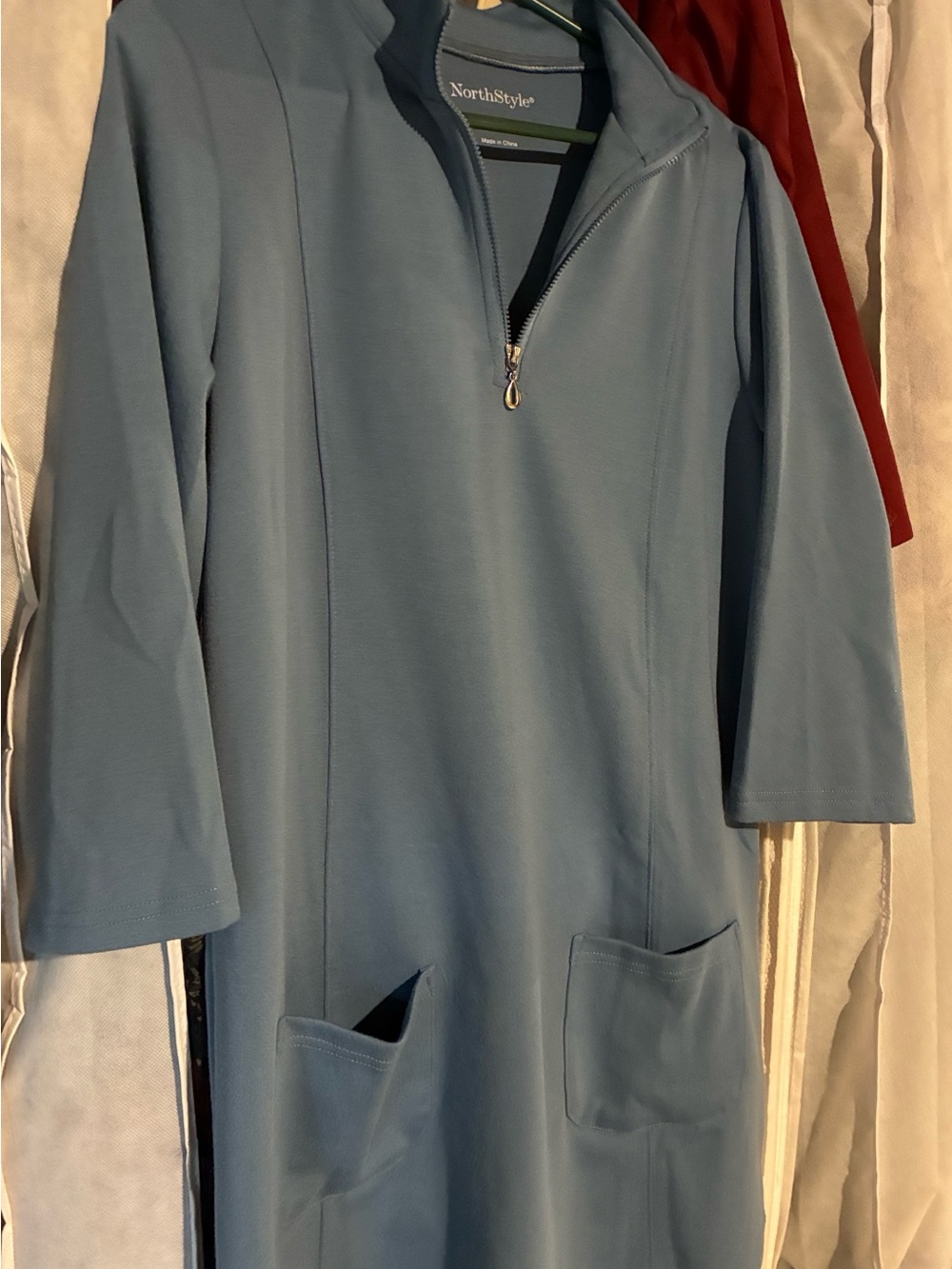 NorthStyle Sky Blue Crewneck Tunic